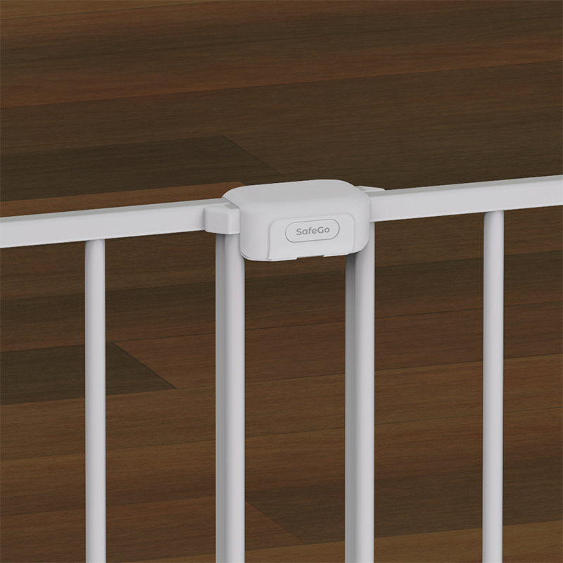 3015 Puerta ajustable de seguridad para bebés para escaleras y puertas